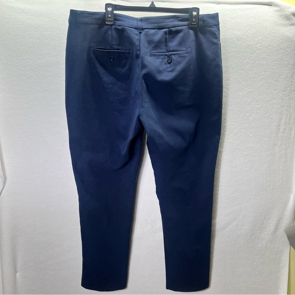CJ Banks Navy Dress Pants Womens 16W Tall Plus Casual Stretch Comfy Work 2614 - Picture 8 of 9